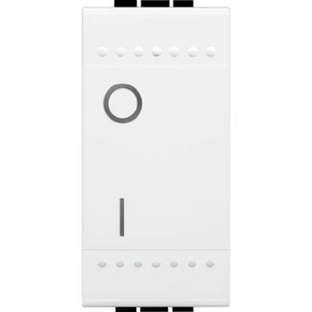 INTERRUTTORE BIPOLARE BTICINO LIVING BIANCO LIGHT N4002N ( PROMO PEZZI  LIMITATI )